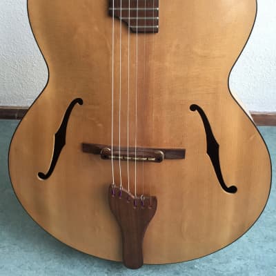 Slaman - Nylon String Jazz, Custom Acoustic Archtop Guitar (2009) image 3