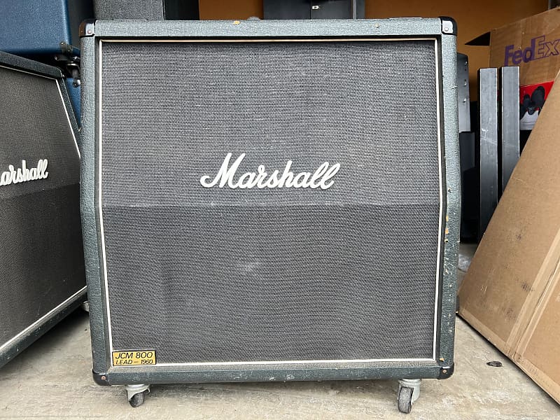 Marshall JCM 800 Lead Series Model 1960A 300-Watt 16ohm 4x12 Cabinet 1980s