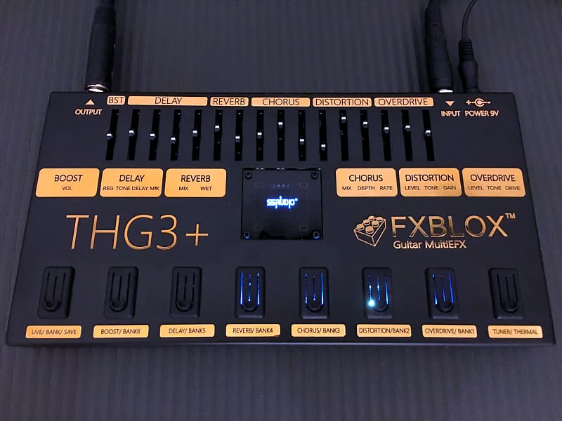 Guitar Multi Effect Overdrive Distortion Chorus Reverb Delay Reverb