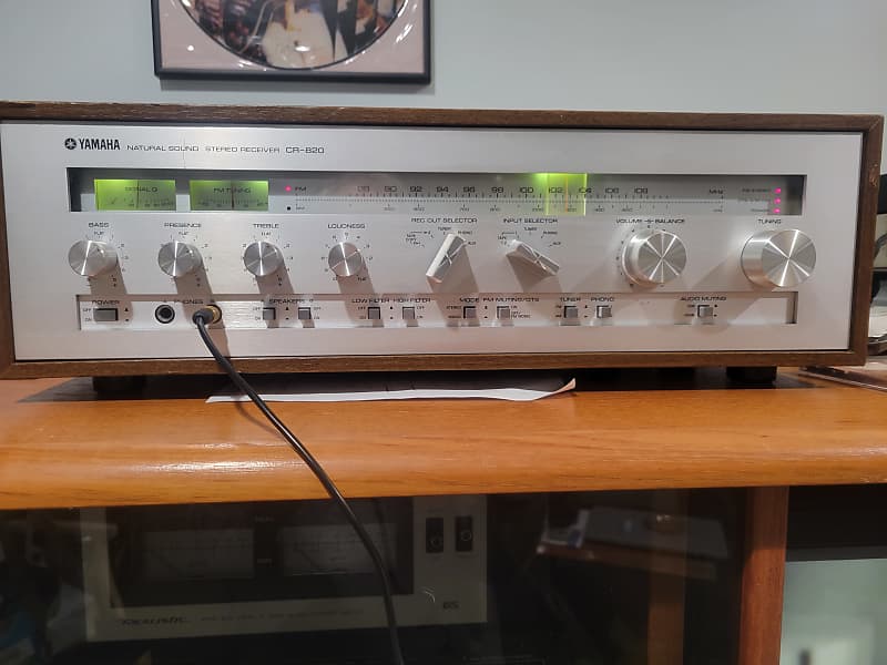 Yamaha CR-820 Receiver RECAPPED AND SERVICED!  			