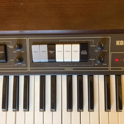 Korg Lambda ES-50 48-Key Polyphonic Synthesizer 1979 - 1982 - Black / Wood image 2