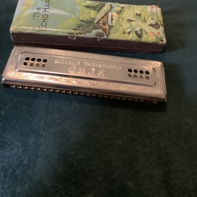 Vintage Hohner Echo Vamper Blues Harp Musical Instruments