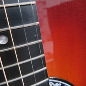 1978 Ovation Matrix 1132-1, Acoustic Guitar, Cherry Sunburst W Chip Case image 11