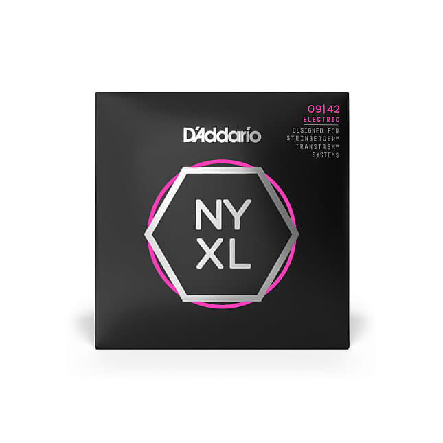 D'Addario NYXLS0942 Double Ball End Steinberger Strings Super Light 09-42 image 1