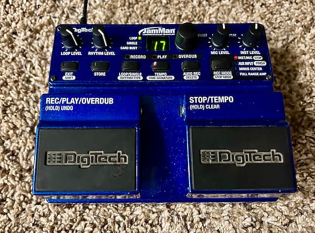 Digitech Jam Man Looper Phrase Sampler