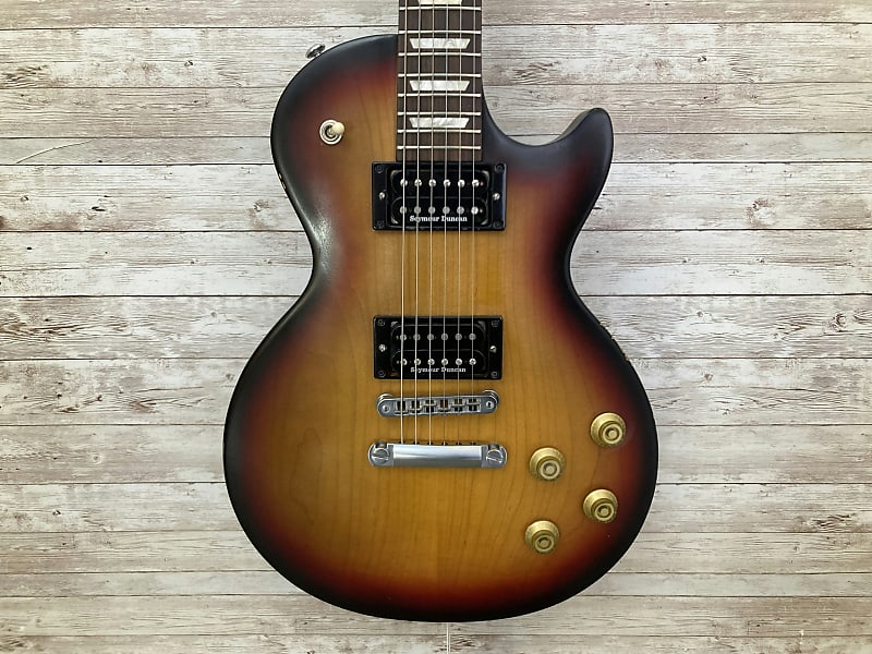 Used Gibson 2014 LPJ 120th Anniversary Electric Guitar Sunburst image 1