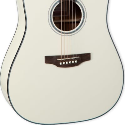 Takamine GD-35CE Dreadnought Acoustic-Electric Guitar, Pearl White w/ Gig Bag image 1