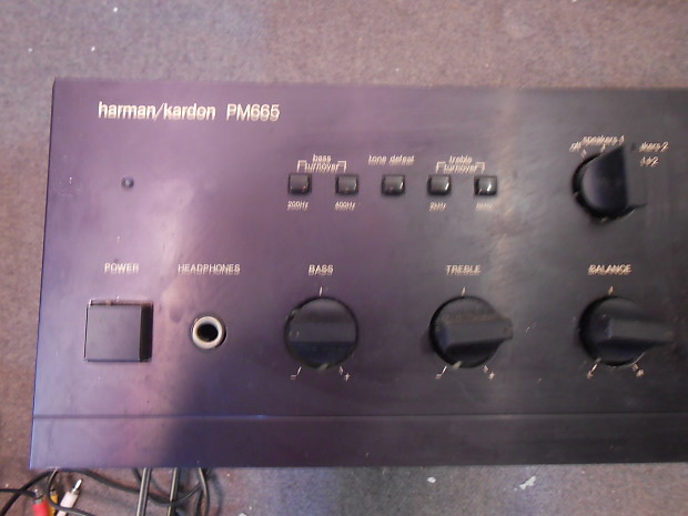 Harman Kardon Stereo Integrated Amplifier PM665 | Reverb
