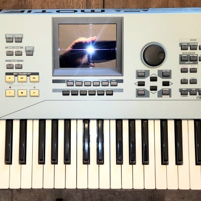 Yamaha Motif XS 6 Production Synthesizer 2000s - Gray