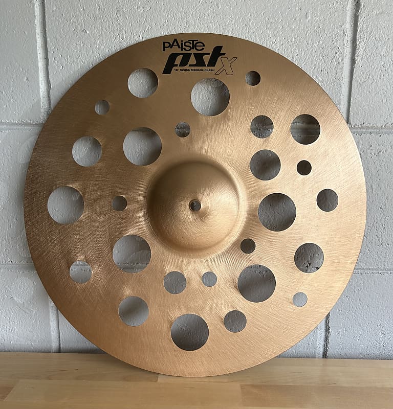 Paiste PSTX 18 Swiss Medium Crash Cymbal BRAND NEW GREAT DEAL