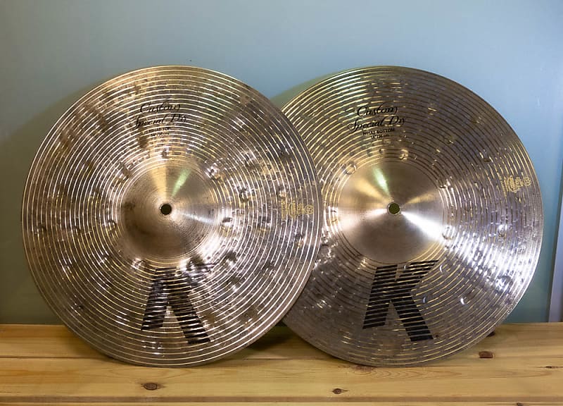 Zildjian 14" K Custom Special Dry Hi-Hat Cymbals (Pair) - FREE SHIPPING - SOUND SAMPLE image 1