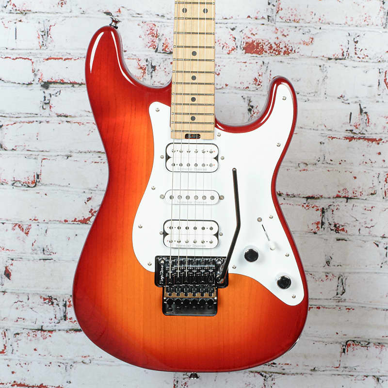 Charvel - (2022) Pro Mod So Cal Style 1 FR M HSH Electric Guitar, Cherry Kiss Burst - w/HSC - x3817 - USED image 1