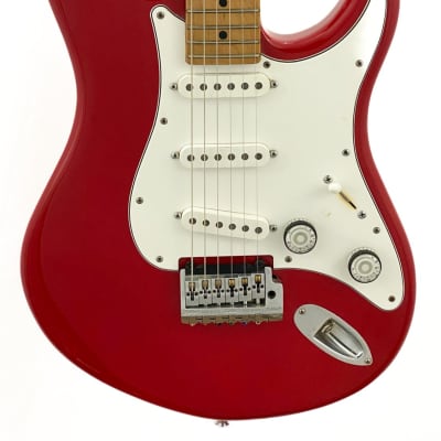 Vintage late 80s Peavey Falcon - red Strat-style, Kahler tremolo for sale