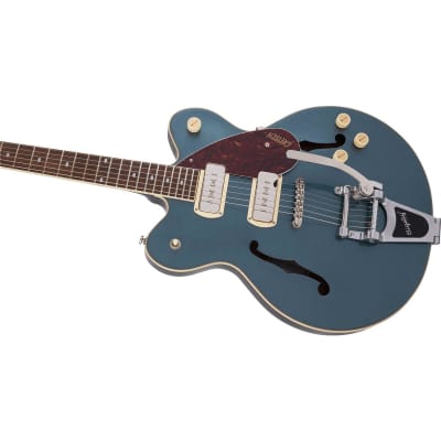 Gretsch G2622T-P90 Streamliner Collection Center Block Double-Cut P90 Electric Guitar with Bigsby, Gunmetal image 7