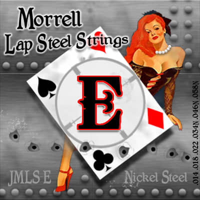 Morrell JMLS-E Nickel Steel 6-String Lap Steel Strings for E Tuning for sale