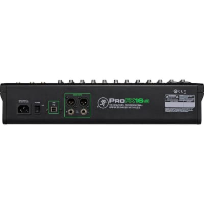 Mackie ProFX16v3 16-Channel 4-Bus Professional Effects Mixer with USB image 2