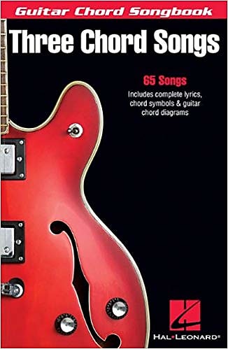 Guitar Chord Songbook - Three Chord Songs image 1