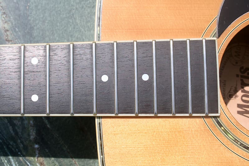 Morris F30 OOO size Guitar MIJ CIRCA1980 - Natural | Reverb