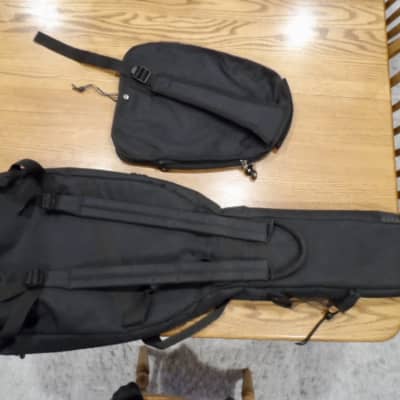 Guitar Gig Bag Backpack Topp Pro Electric with Detachable Backpack Music Gear Black Pro Gear Multi Fit Deluxe Universal Soft Backpack Strap Handle Pad Thick Padded Case for Fender/PRS/Gibson/Jackson/ESP/Ibanez/Sterling/Music Man/AX40 Black image 3