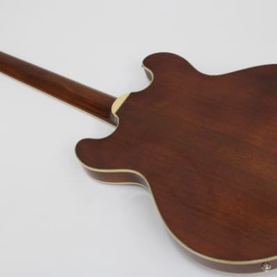 Eastman T185MX Thinline Archtop Electric Guitar, Goldburst image 4