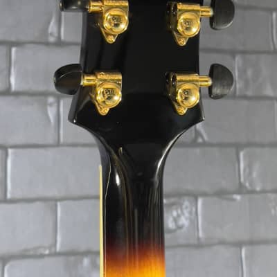 Peerless 17F-CES Archtop Electric Guitar 2018 - Sunburst w/Hard Case image 8