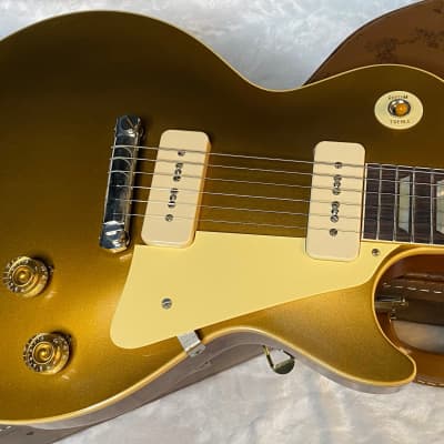 NEW ! Gibson Custom 1954 Les Paul Goldtop Reissue VOS - Double Gold - Authorized Dealer - 8.8 lbs - G04852 image 3