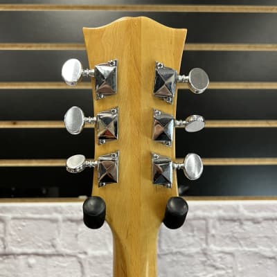 Conrad Vintage Semi-Hollow Sunburst Electric Guitar image 8