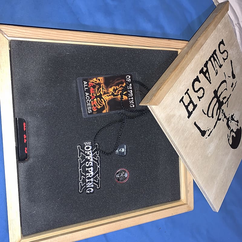 The Offspring Rare Smash 20th Anniversary Wooden box CDs LPs