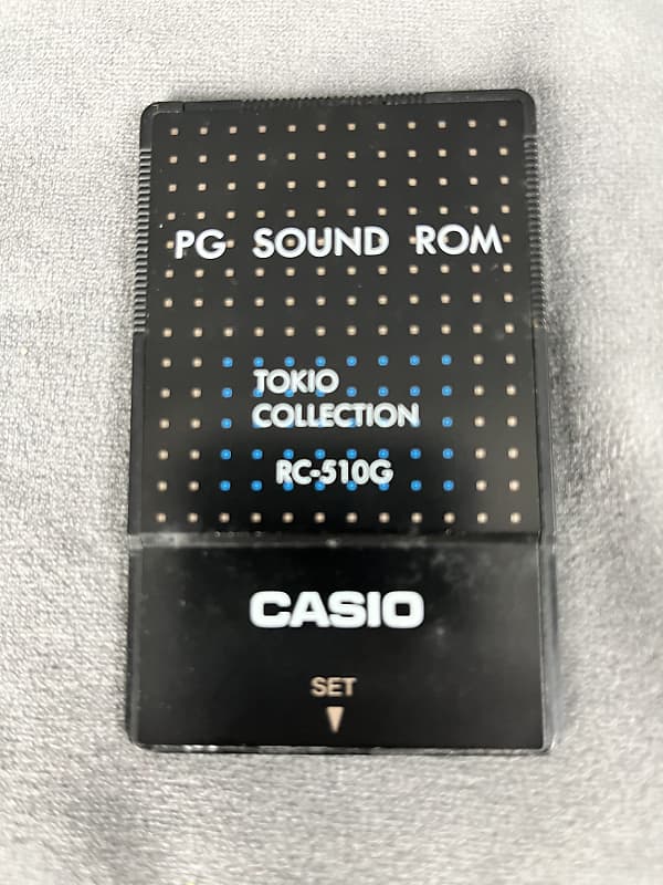 Casio PG ROM Sound Card Tokio Collection RC-510G PG-300 PG-380 1980’s