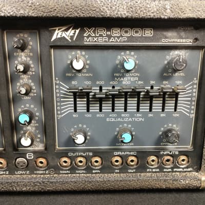 Peavey XR-600B Mixer Amp image 2