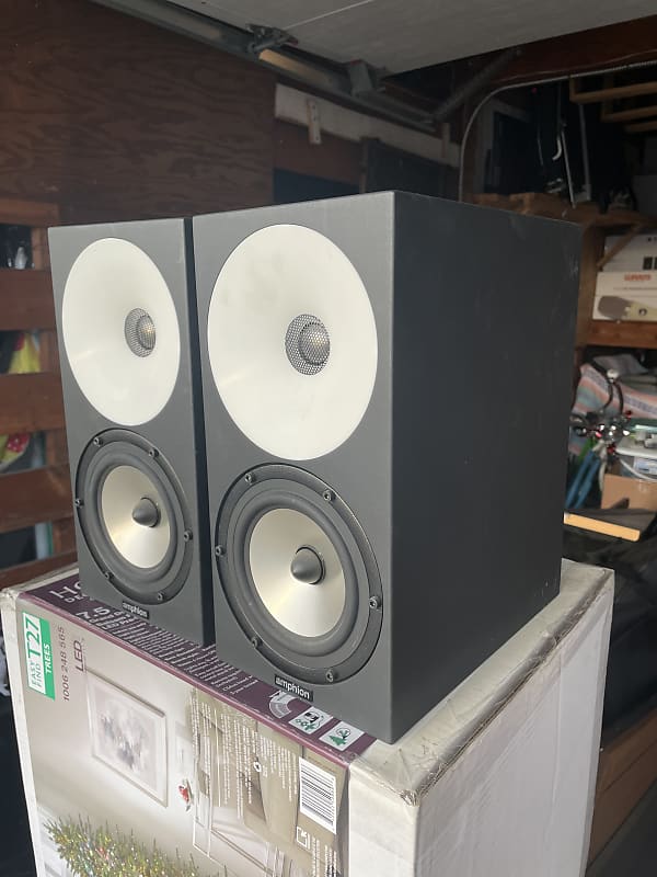 Amphion One15 Monitors (pair) & Amp700 Amplifier ? - Black | Reverb