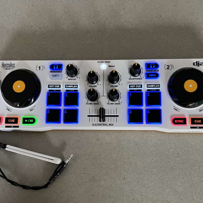 Hercules DJControl Mix Blue Edition - Bluetooth Wireless DJ