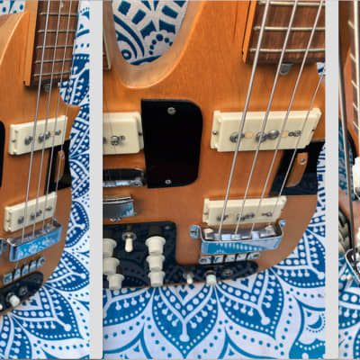 Vintage Carvin Double-neck Bass/Mandolin -A Supersonic Sixties Space Race with George & Jane Jetson image 4