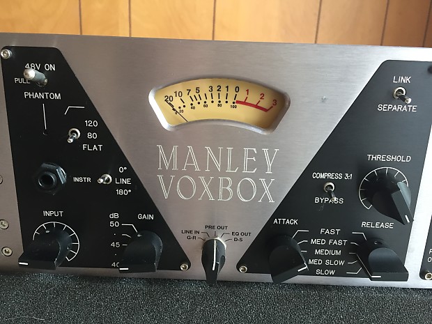 Manley Labs VOXBOX All Tube Channel Strip image 2