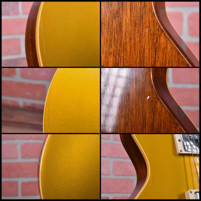 Gibson Custom Shop Historic '57 Les Paul Standard Reissue Gold Top Brazilian Rosewood VOS 2018 w/OHSC image 12