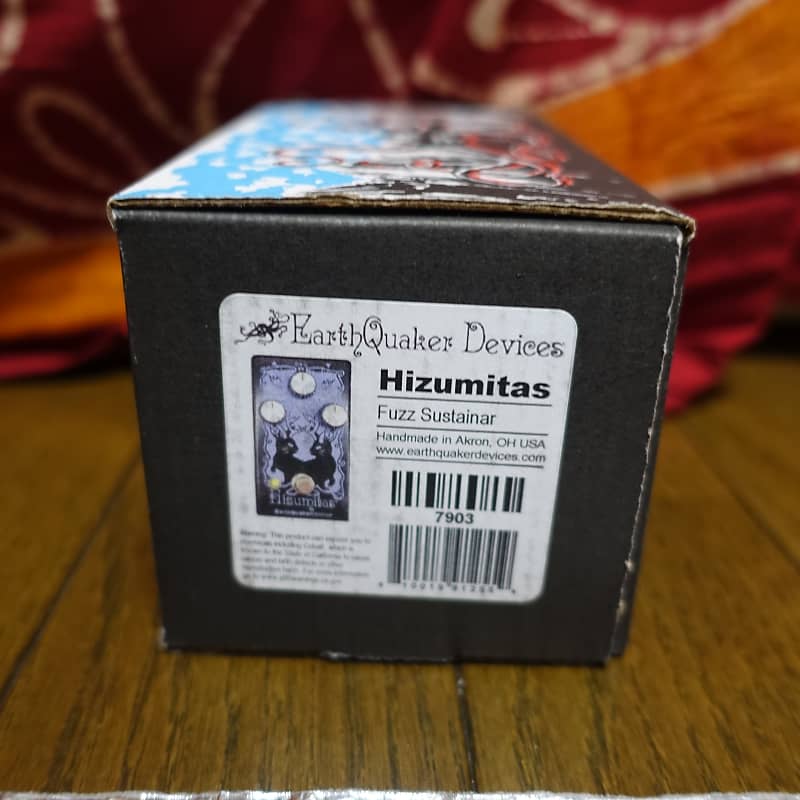 【Japan Limited】 EarthQuaker Devices Hizumitas Gloss Black Boris Wata Elk