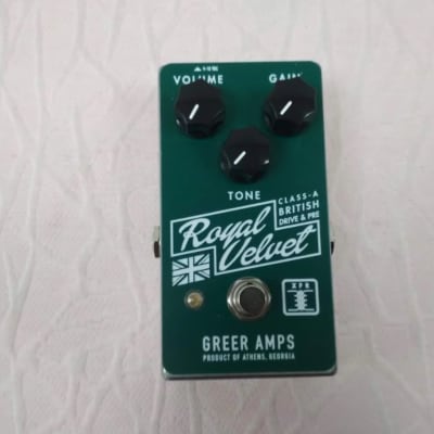 Greer Royal Velvet Overdrive/Preamp Pedal image 2