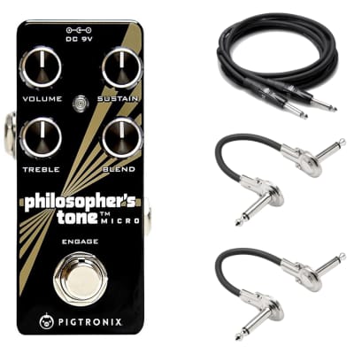 Pigtronix Philosopher's Tone Micro Compressor Sustainer Pedal | Reverb
