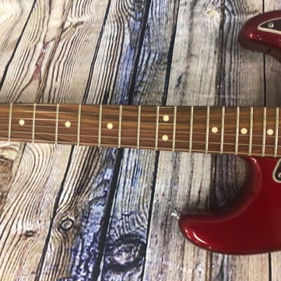 Custom made Stratocaster Style Guitar with a Candy Apple Red Finish image 5