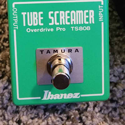 Ibanez TS808 Tube Screamer with Tamura Mod | Reverb