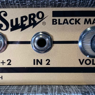 Supro 1696RTH Black Magick Reverb 25 Watt Tube Guitar Head Amplifier image 2