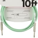 New Fender Original Series Instrument Cable 10 Ft Surf Green