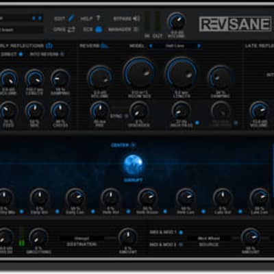 New Rob Papen RevSane -Reverb- Mac/PC AAX VST AU (Download/Activation Card) image 1