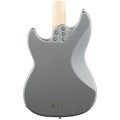 Schecter Banshee Bass Guitar, Carbon Grey image 5