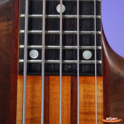 Ken Smith  2002 5TN 5 String Bass Black Tiger image 17