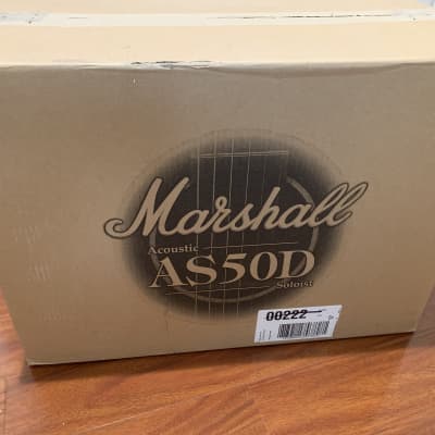 Marshall AS50D 2-Channel 50-Watt 2x8" Acoustic Guitar Combo Amp image 2