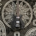 Hamer Sunburst Flame Maple Archtop Electric Guitar Transparent Black w/Gig Bag