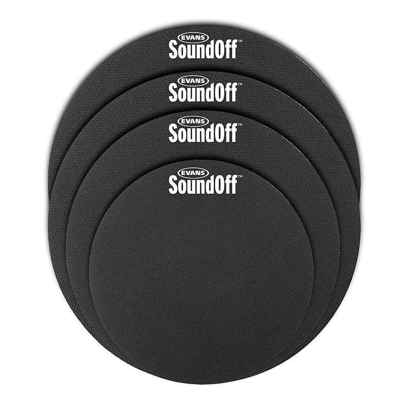 Evans SoundOff Drum Mute Box Set 12/13/14/16 image 1