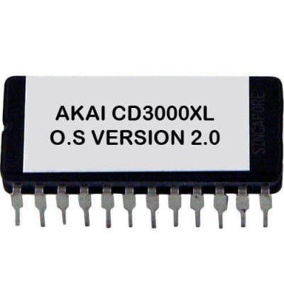 AKAI CD3000XL Operating System 2.0 EPROM upgrade latest OS Firmware Eprom Rom