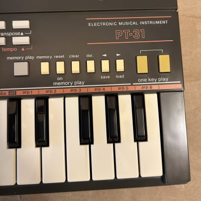 Casio PT-31☆セミアナログ式シンセサイザー☆昭和レトロ☆日本製☆ Casio PT-31 31-Key Mini Synthesizer | Reverb